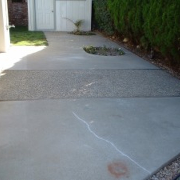 Patio BEFORE
