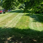 Lawn care maintenance.