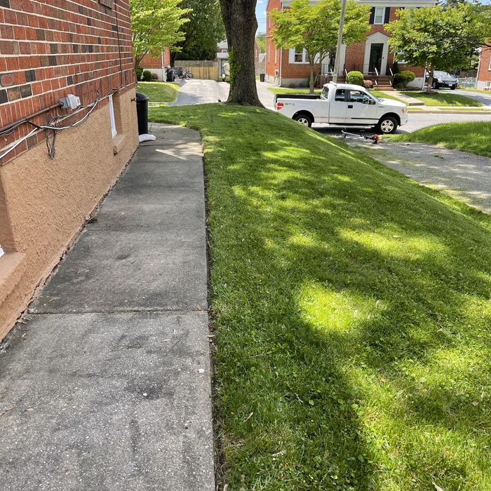 Lawn care maintenance.