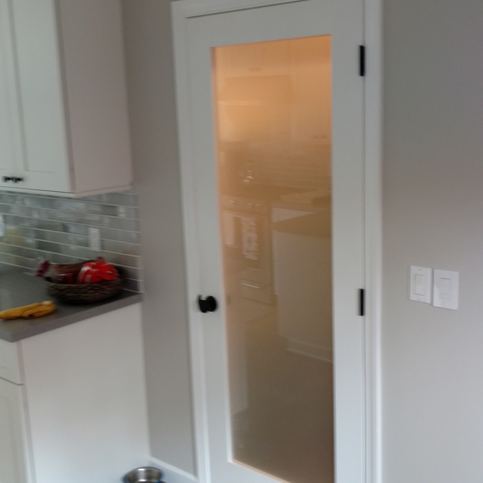 Pantry and door