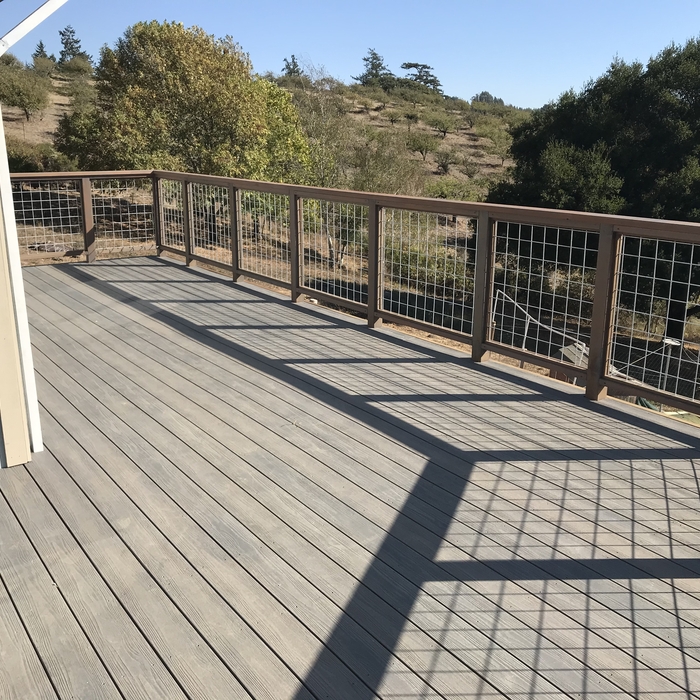 New deck, new railing