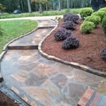 stone walkway