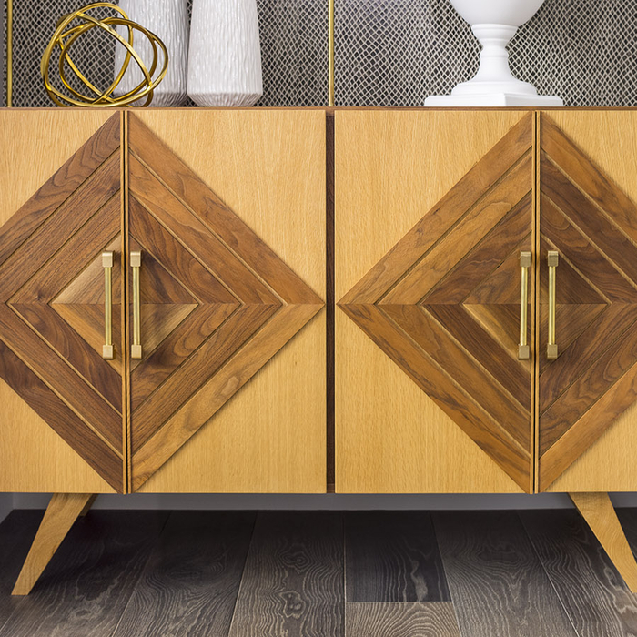 Credenza door detail