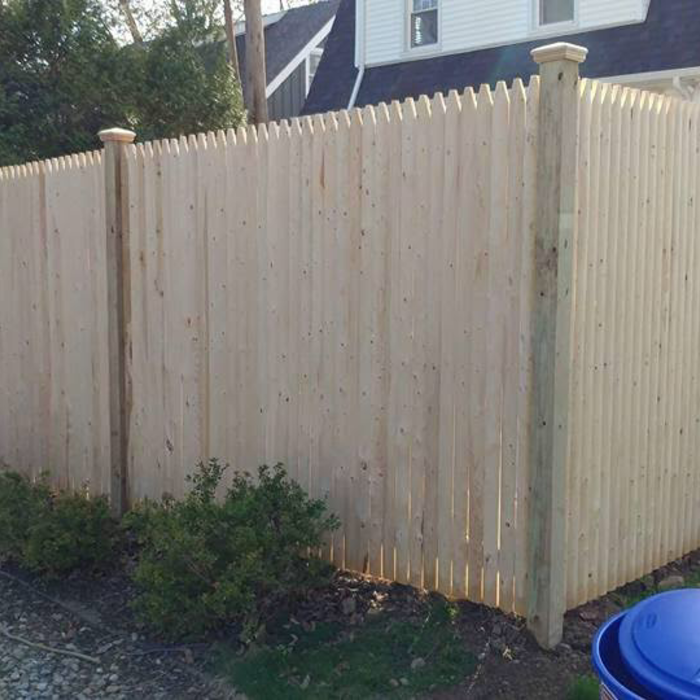 Stockade Wood Fence