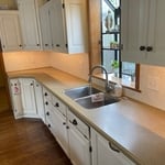 See the way the kitchen just pops!