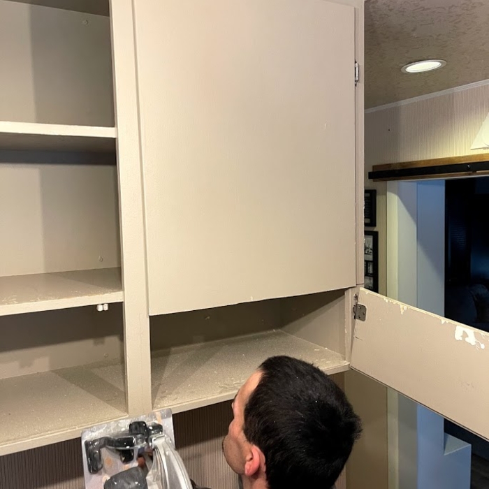 Modifying cupboard
