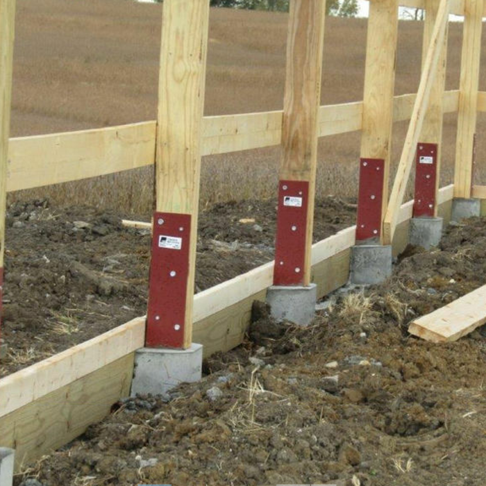 Pole Barn in Process