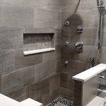 Basement Shower Tile