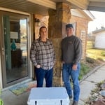 This man won a new YETI Cooler