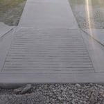 Broom Finish Concrete