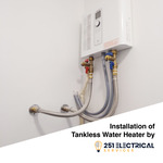 Supplied Electrical to Hot Water Heater