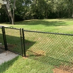 4ft Black Chain Link