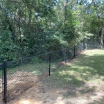 4ft Black Chain Link