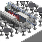 Bar Design for Restaurant