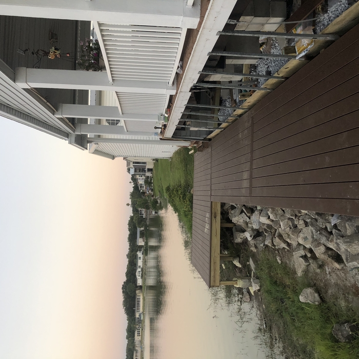 lakeside deck