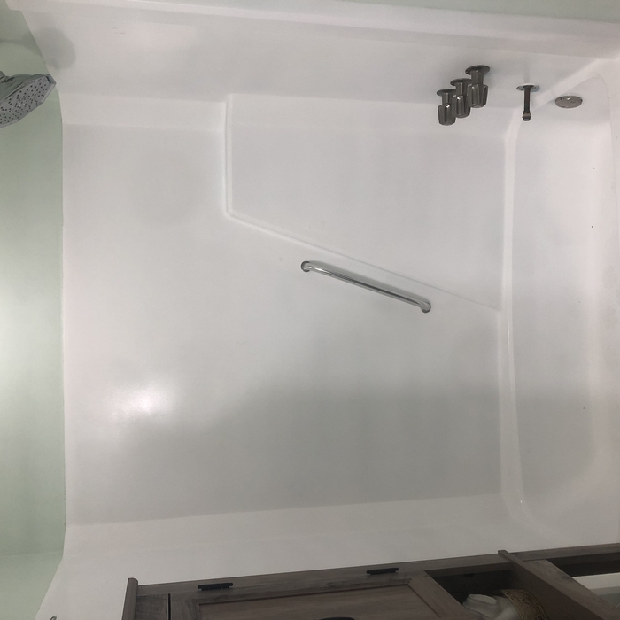 new shower