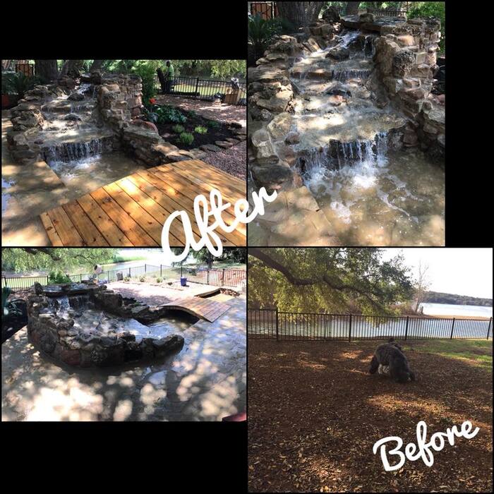 Back Yard Water Feature