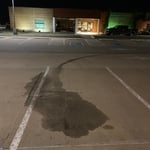 Oil Spill from vehicle