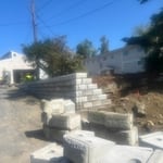 Commercial retainer wall