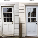 Exterior door replacement.