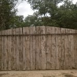 Cedar Clad Entry Gate