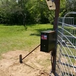 Solar Panel Powered Gate Actuator