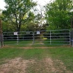 Dual Swing Ranch Gate