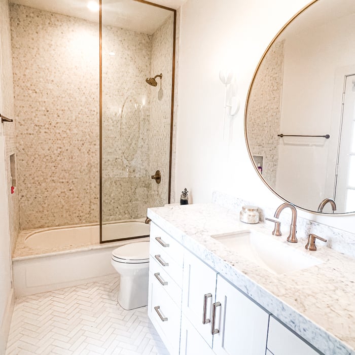 Full bath remodel