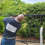 Prepping for rail repair
