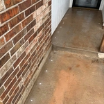 drilled holes for termite service