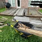Deck Repair - Before