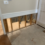 Drywall Repair Before