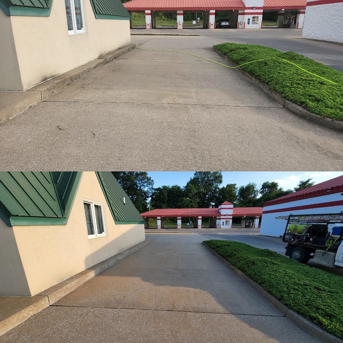 Parking Lot Cleaning