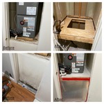 before and after mold