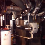 Bryant with a spider system new Rheem water Heate