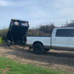 Dumping the tree debris