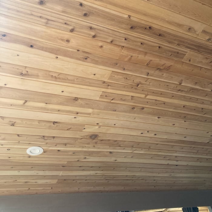 Tongue and Groove Ceiling
