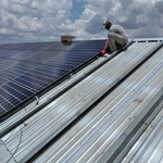 Roof mount PV modules
