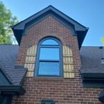 Exterior cedar shutters
