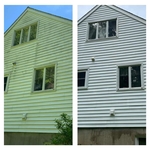 Siding soft wash