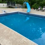 New vinyl liner installed
