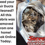 Air Duct Cleaning Debris