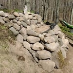 Bi-Level Retaining Wall