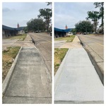 Sidewalk cleaning