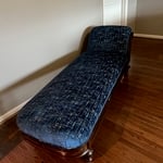 Victorian Mahogany Chaise Lounge, 1870s
