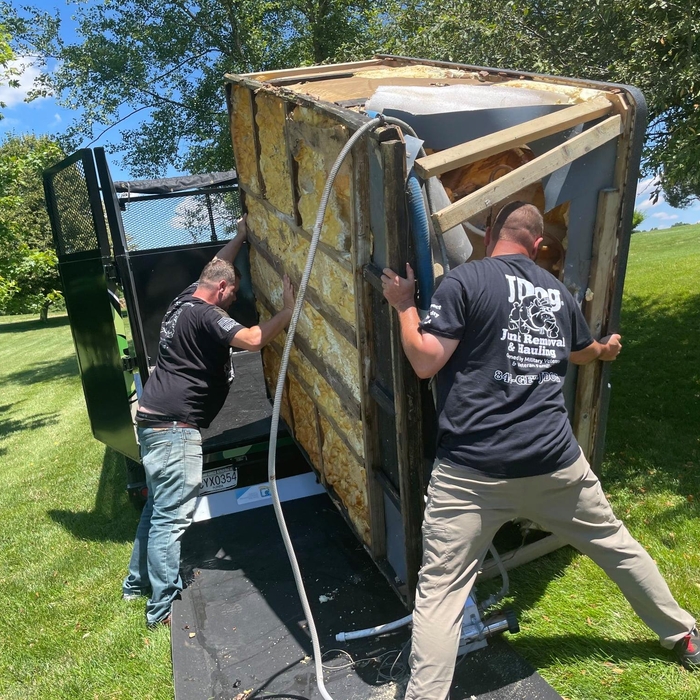 hot tub removal