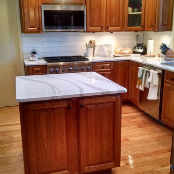 New Cherry Cabinets