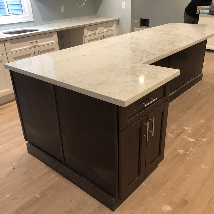 Quartz Kitchen Island