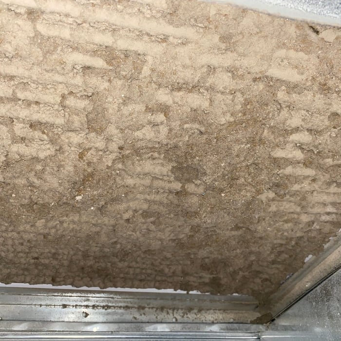 Commercial Job during cleaning.