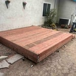 Deck rebuilt
